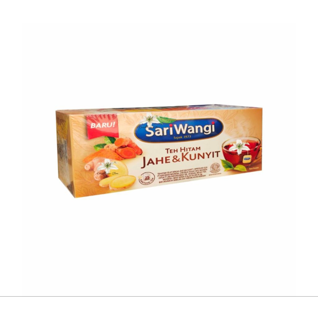 

Sariwangi Teh celup Jahe & Kunyit 25's