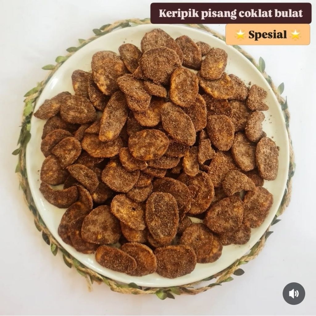 

Keripik Pisang Cokelat Kemasan Standar