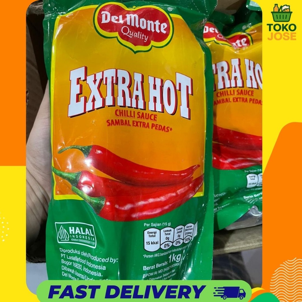 

Saus Sambal Delmonte Extra Hot POUCH (1KG)