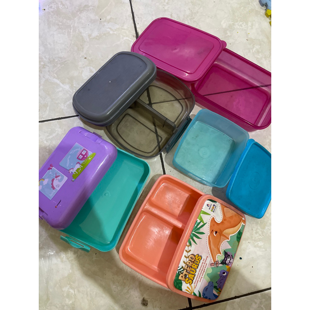Kotak makan | kotak bekal | tempat makan anak lucu