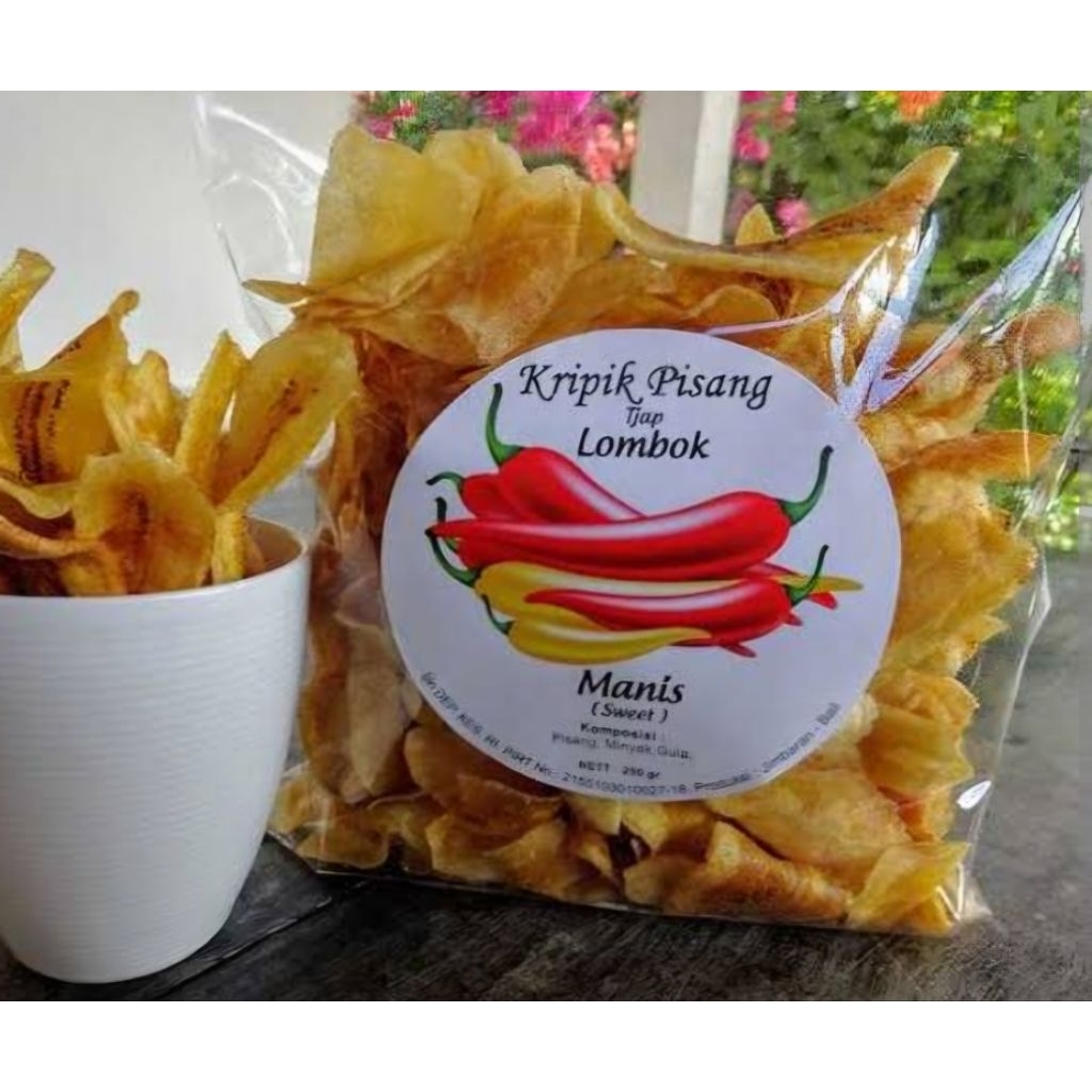 

Keripik Pisang Tjap Lombok 250gr | Kripik pisang