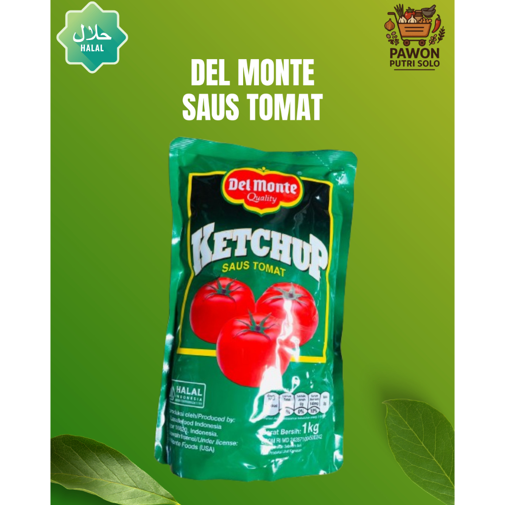

Del Monte Saus Tomat 1KG - DelMonte Tomato Ketchup