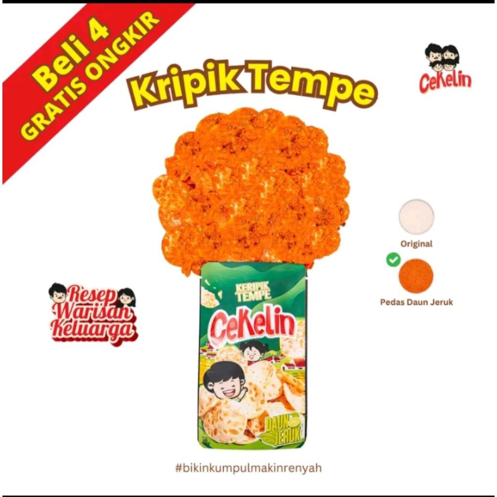 

kripik tempe cekelin