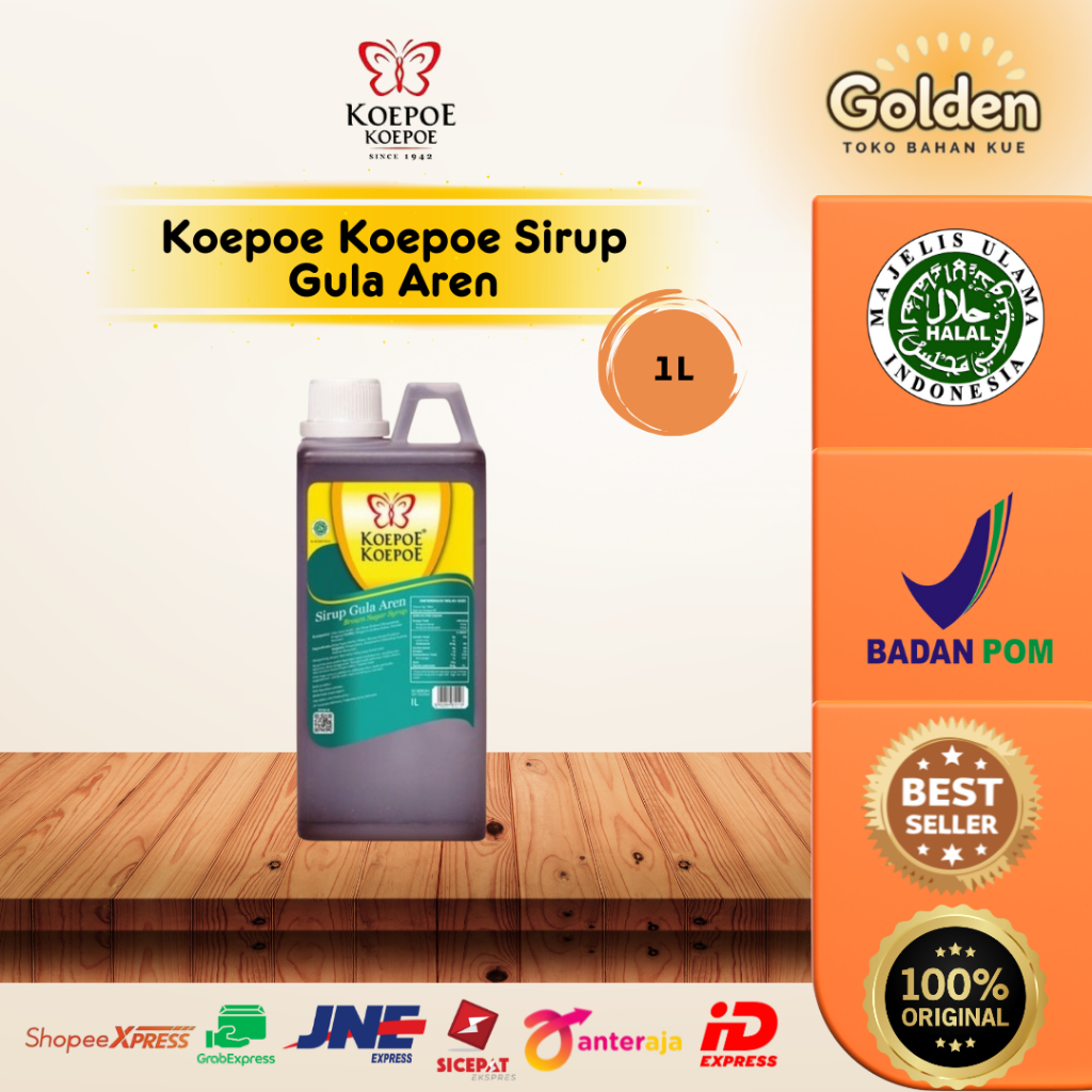 

Koepoe Koepoe Sirup Gula Aren 1L