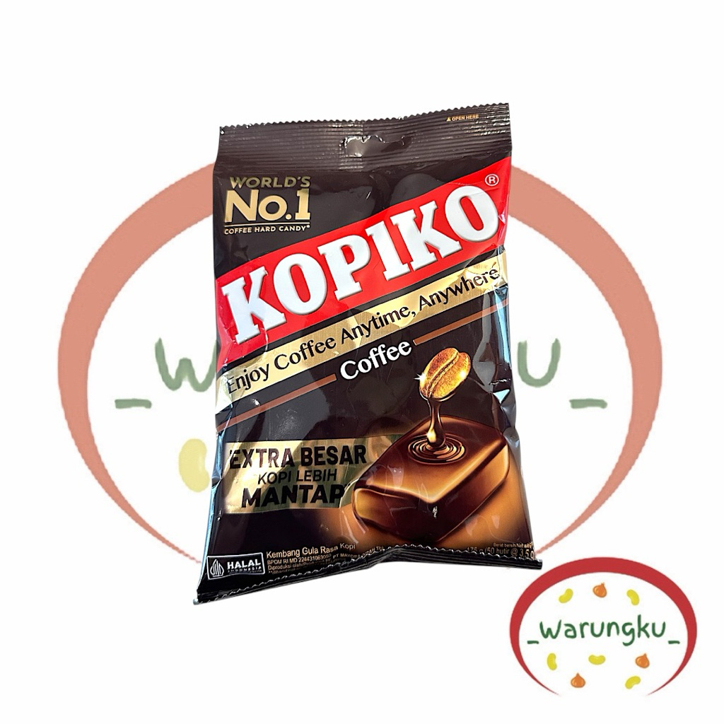 

KOPIKO 175gr Isi 50butir Rasa COFFEE Permen Kopi Viral