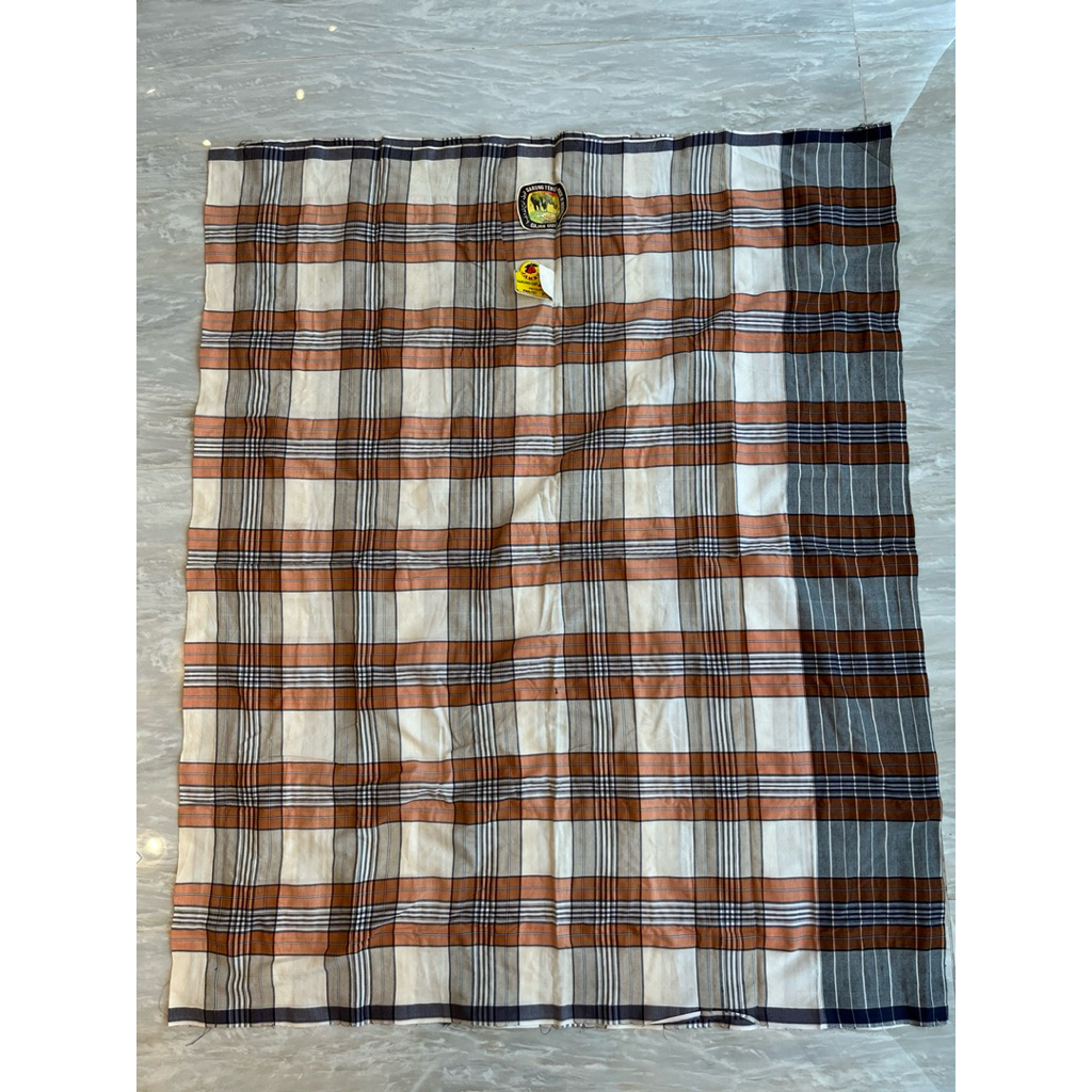 Sarung Tenun Jadul Cap Gajah Duku Made in Indonesia