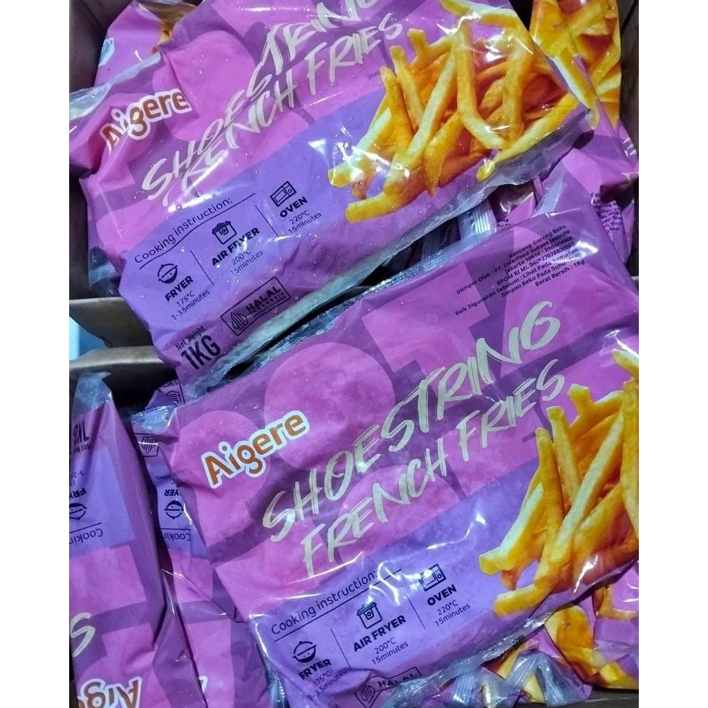 

KENTANG BEKU EIGERE SHOESTRING 1KG