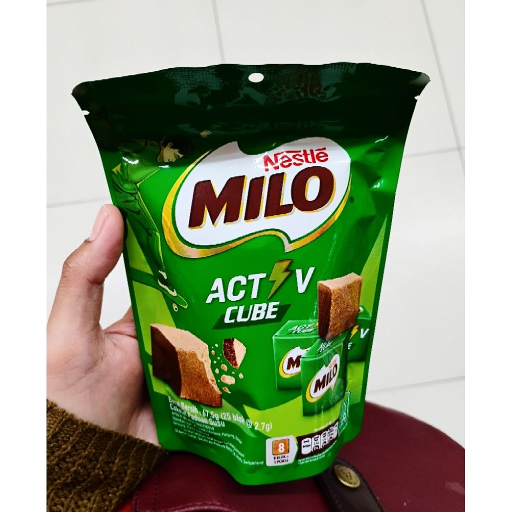 

Milo Activ Chocolate Cube Pouch 67.5Gr