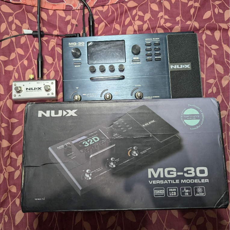 nux mg30 efek gitar