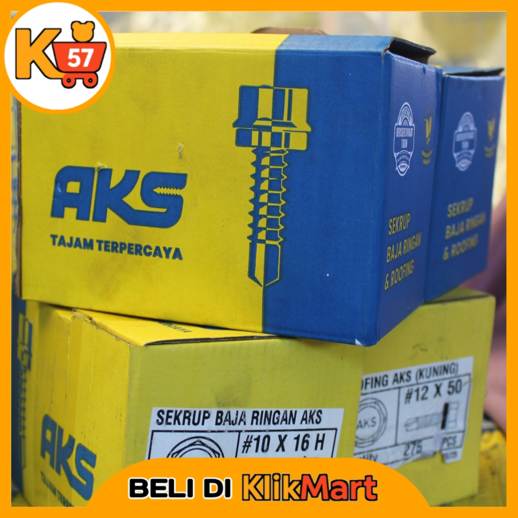 Baut Baja Ringan / Baut Roofing Baja / Sekrup Baja Ringan Moon Lion