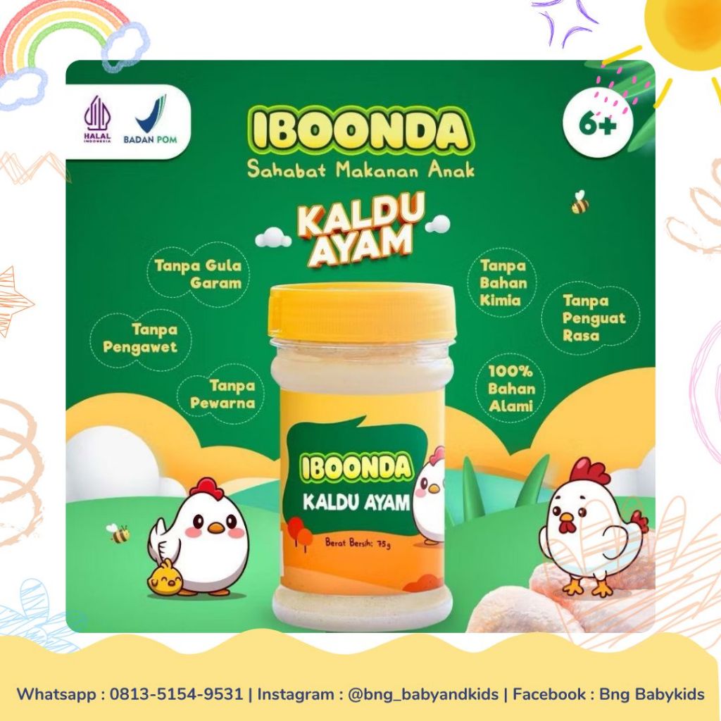 

Bumbu Bunda Iboonda Kaldu Ayam Kaldu Ceker Ayam Kaldu Hati Ayam Kaldu Jamur Kaldu Sapi Kaldu Teri MPASI 75 g