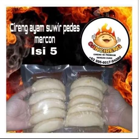 

CIRENG AYAM SUWIR PEDAS MERCON//ISI 5.