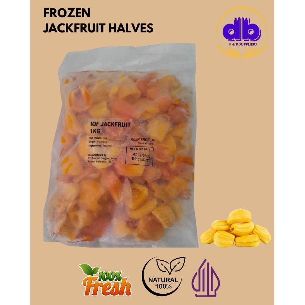 

Buah Nangka Beku | Frozen Jackfruit 1kg