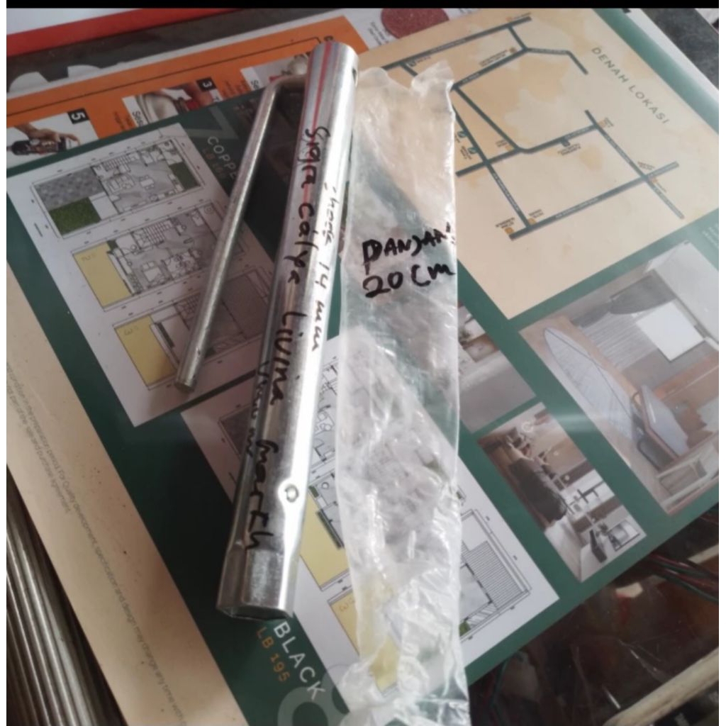 kunci busi shock 14 mm panjang calya sigra livina march