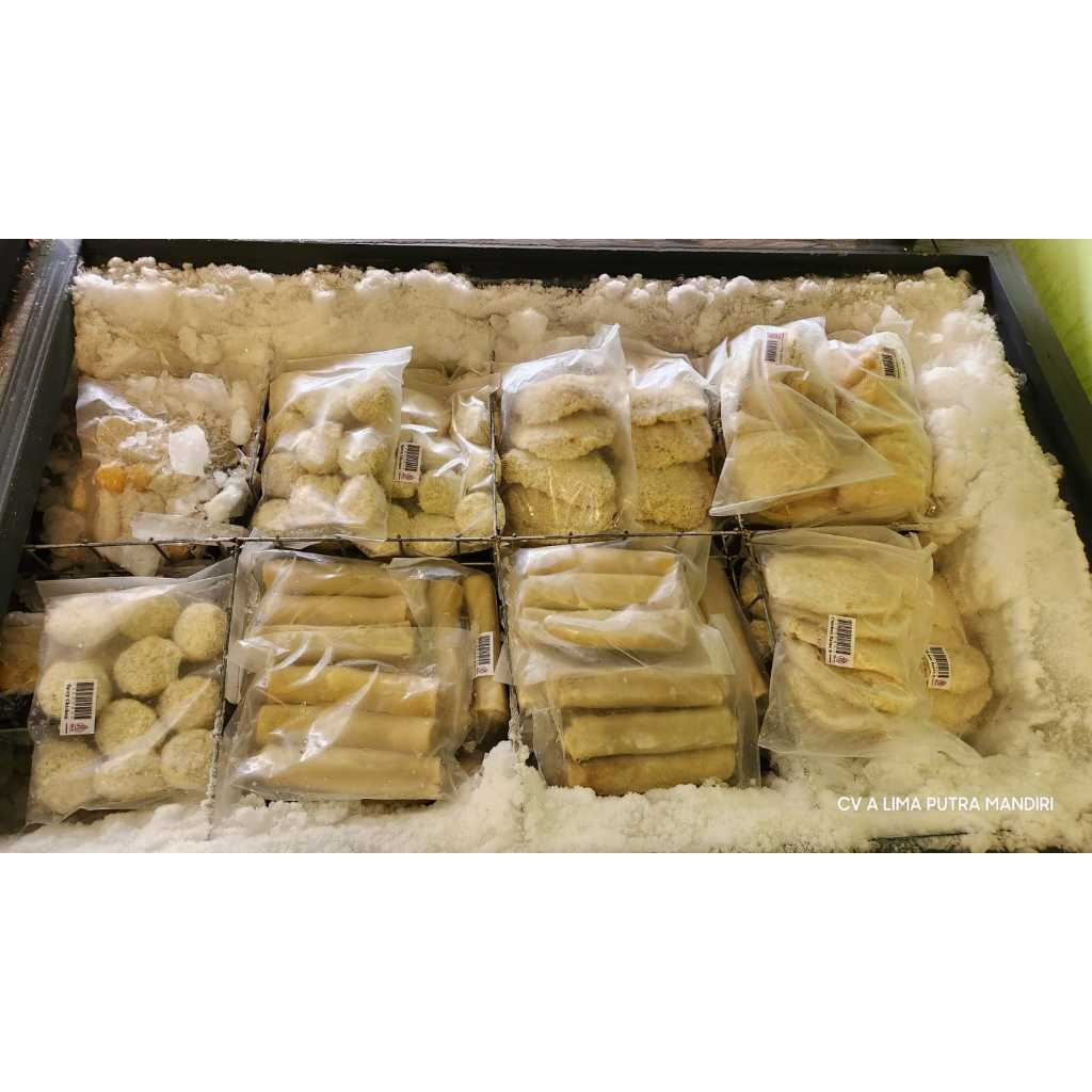 

Spicy Chicken Shrimp roll Sipcy wings udang keju Bento sehat frozen food tanpa pengawet