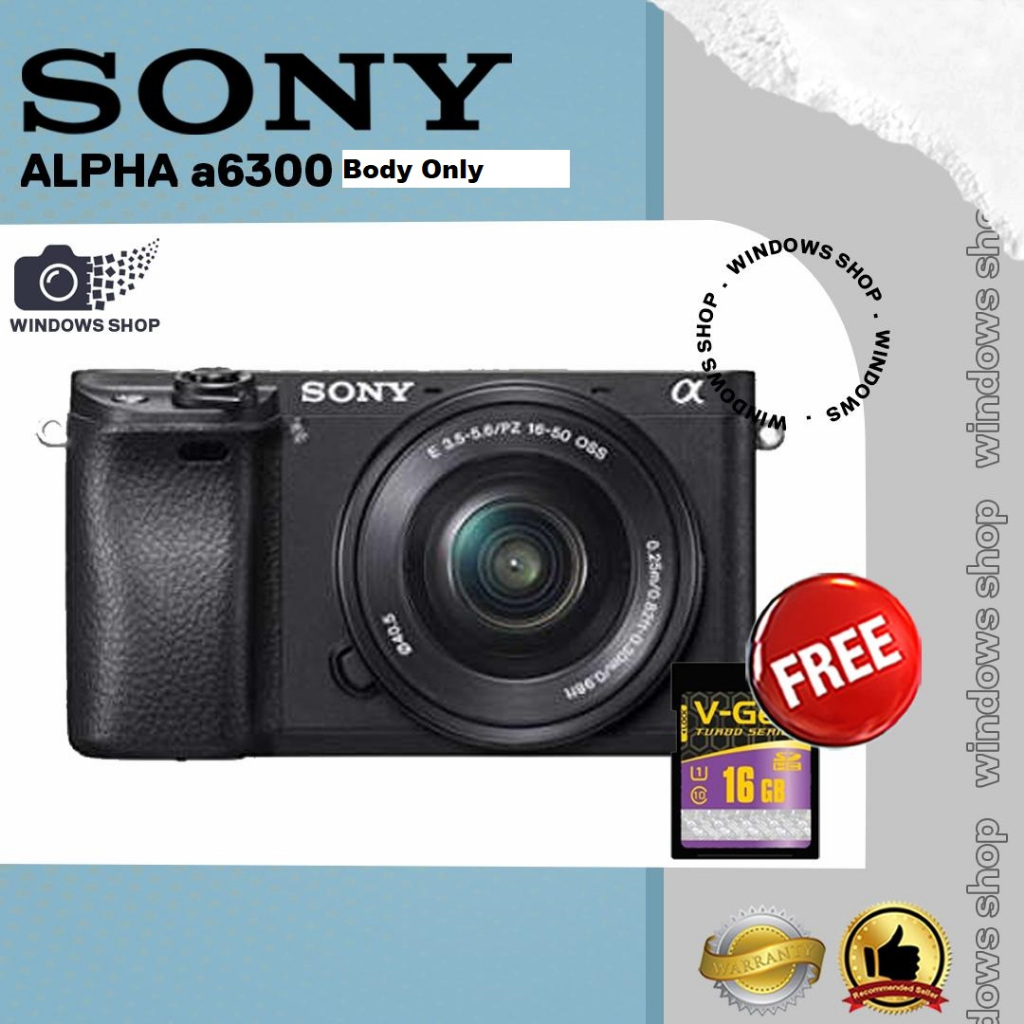 SONY ALPHA A6300 BODY ONLY