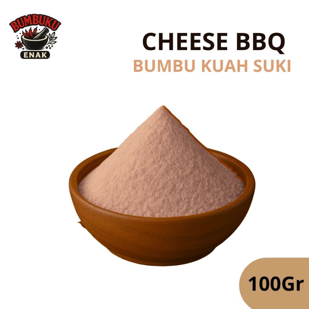 

Bumbu Kuah Suki Rasa Cheese BBQ 100gr – Gurih Keju Asap Lezat, Praktis untuk Shabu, Steamboat & BBQ