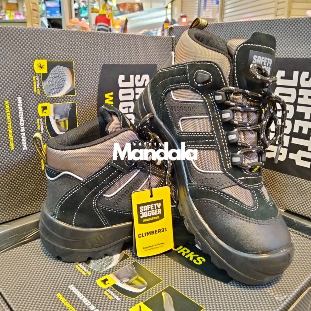 Safety Jogger Climber 31 Original 100% / Sepatu Safety Jogger Climber 31 Original Berkualitas