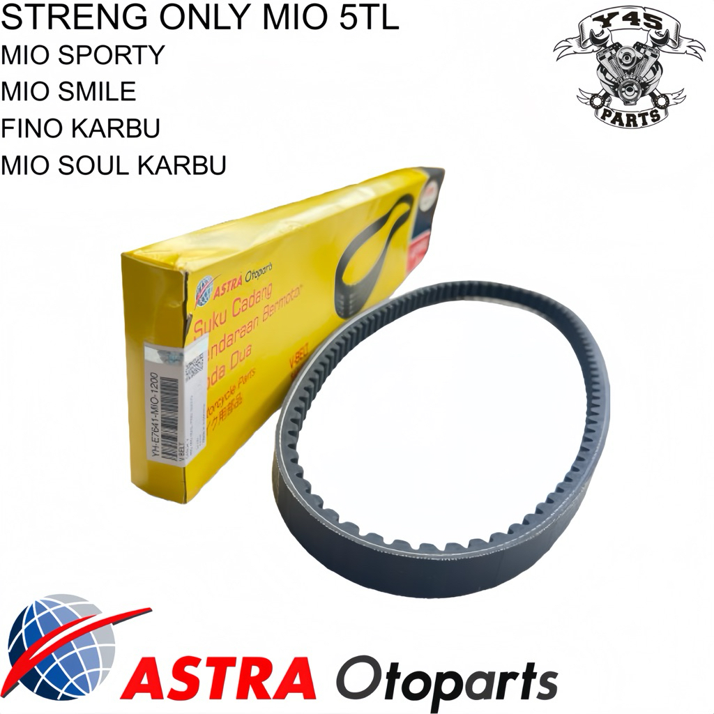STRENG V BELT VANBELT ASPIRA BANDO ORI MIO SPORTY MIO SMILE MIO 5TL FINO KARBU NOUVO MIO SOUL KARBU