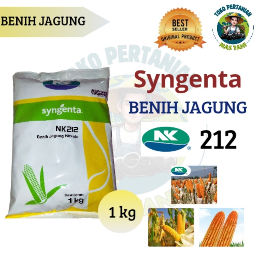 Benih Jagung NK 212 Kemasan 1 Kg Bibit Hibrida Tahan Kekeringan dari Syngenta || Bibit Jagung Sablen