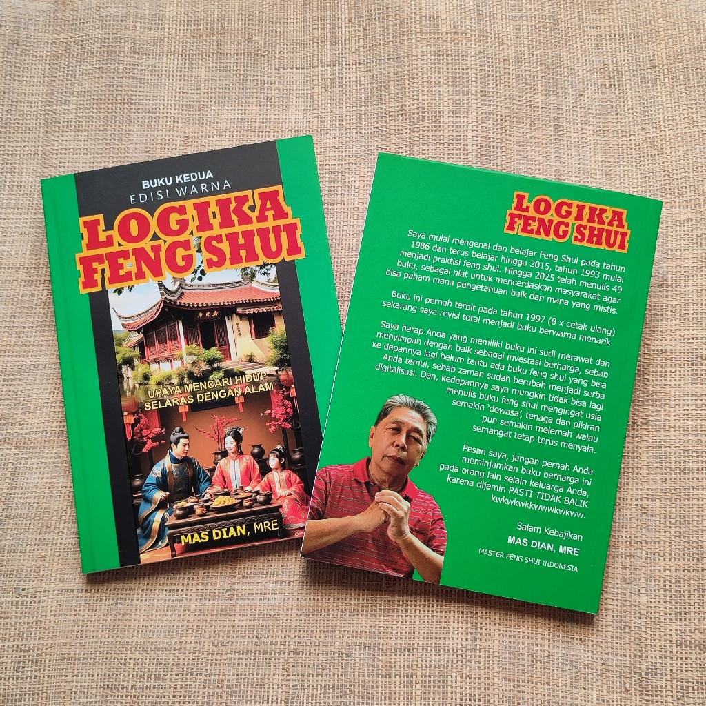Logika Feng Shui Buku Kedua Edisi Warna Mas Dian MRE