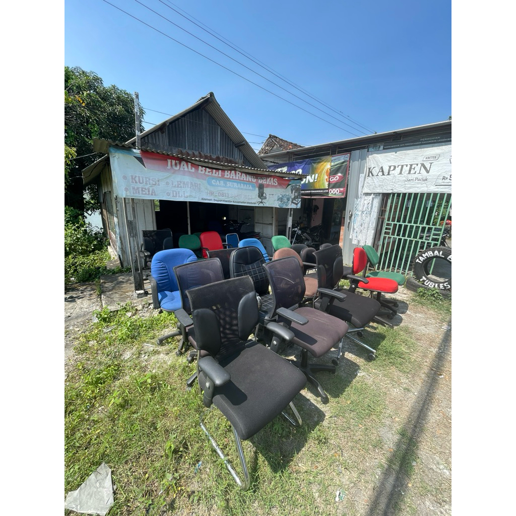 Kursi kantor bekas berkualitas