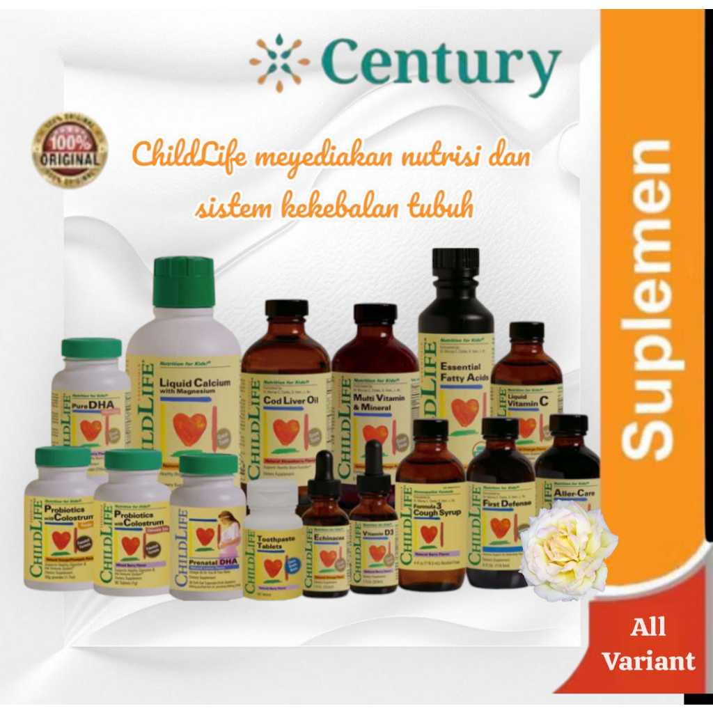 CHILDLIFE ALL VARIANT/ CHILDLIFE MULTIVITAMIN/CHILDLIFE DHA/CHILDLIFE CALCIUM/DAYA TAHAN TUBUH