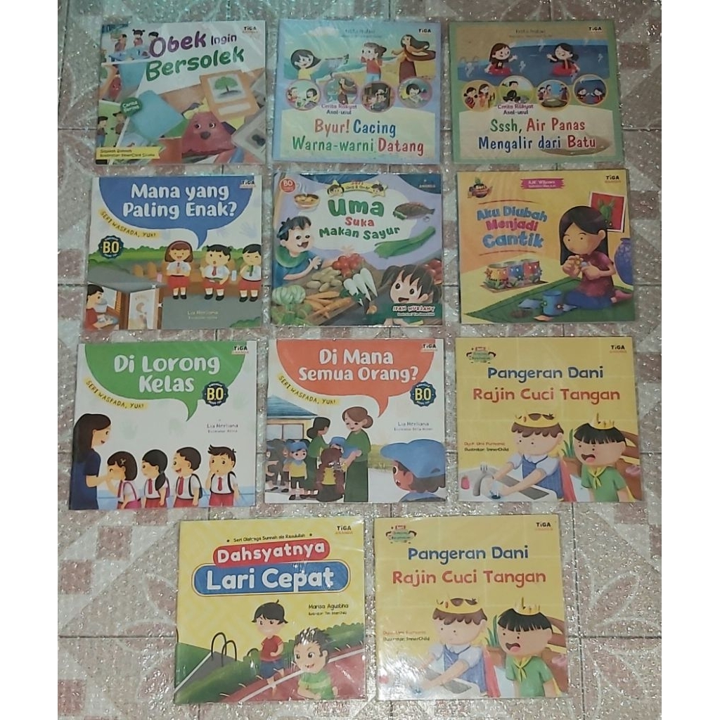 Buku Cerita Anak Serian Tiga Ananda