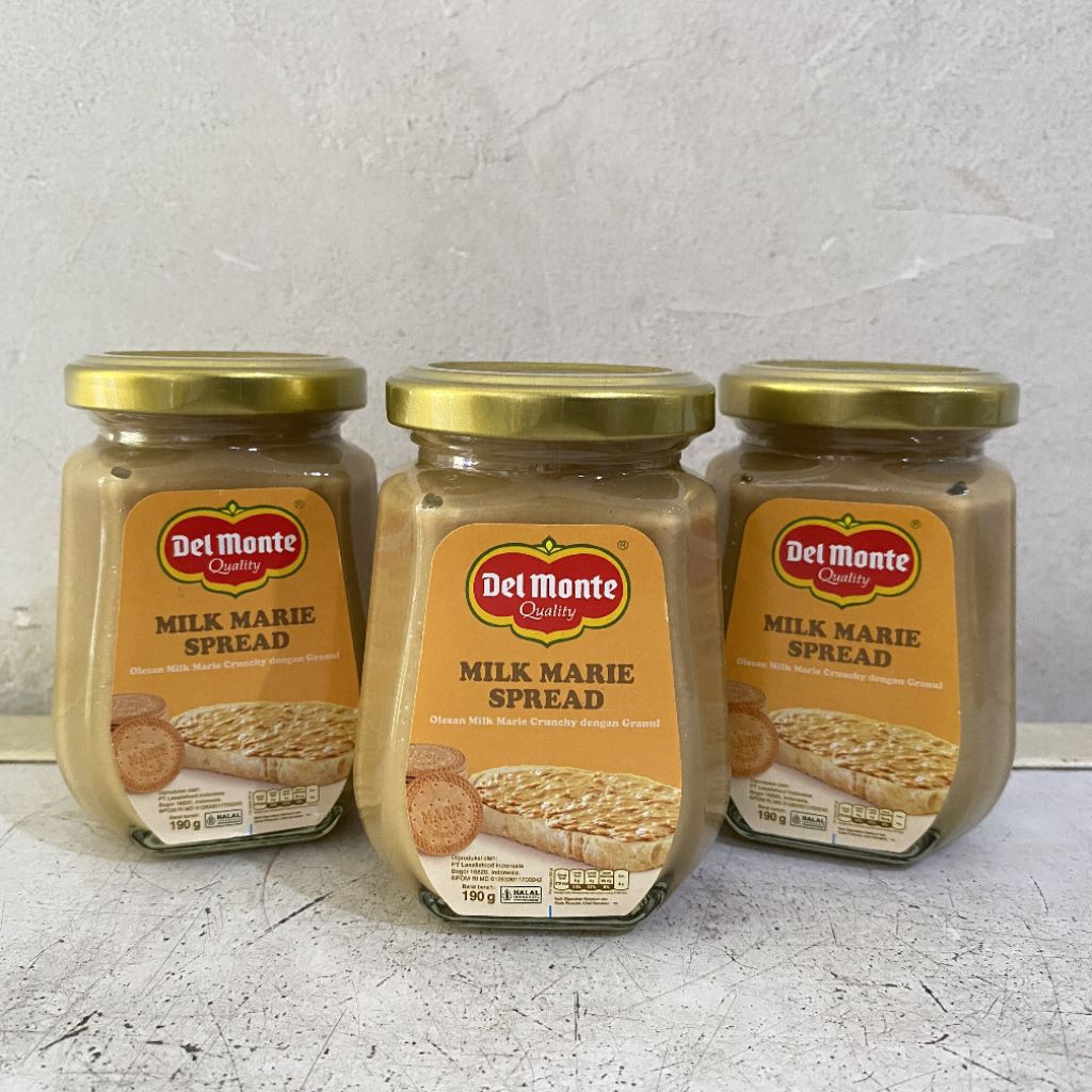 

Delmonte milk marie spread 190 gram | delmonte olesan milk marie crunchy dengan granola | del monte milk marie spread