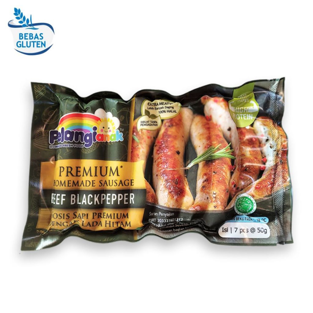 

Pelangi - Sosis Ayam Sapi Enak Bergizi Gluten free