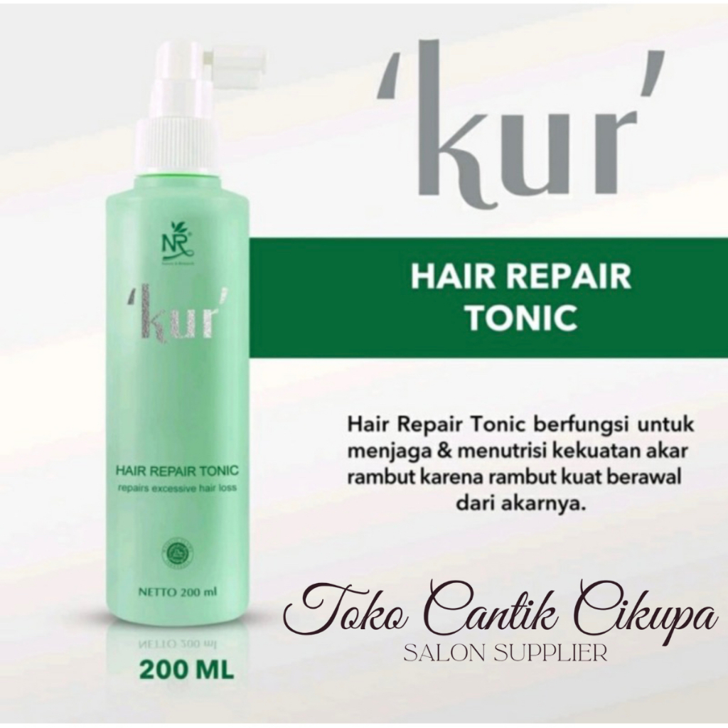 NR Kur Hair Tonic Repair 200ml - Hair Tonic Perawatan Rambut Rontok