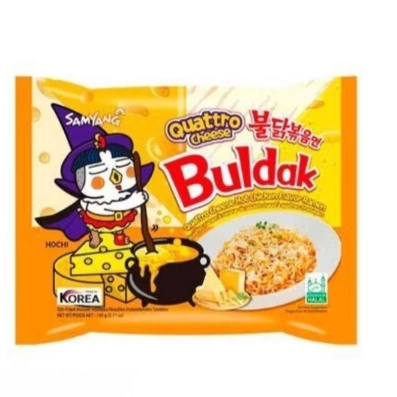 

samyang buldak Quartto cheese 140gram