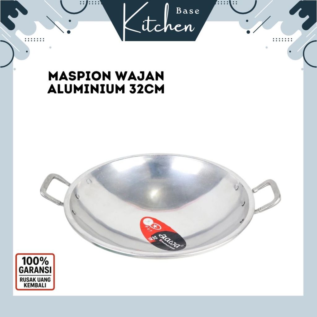Maspion Wajan Aluminium Jawa 32cm / Wajan Penggorengan Maspion - KB