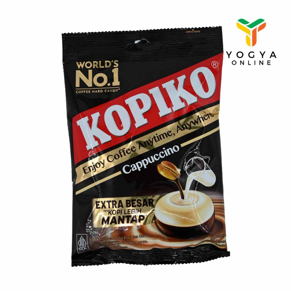 

Kopiko Cappuccino 105 Gram Permen Makanan Ringan