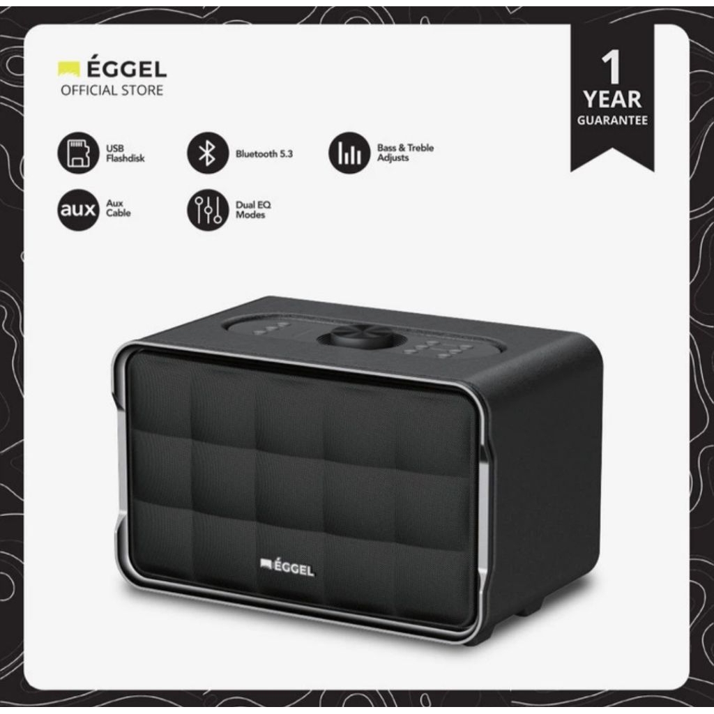 EGGEL HOME 2, bluetooth speaker terbaru dari EGGEL , dahsyat bass nya