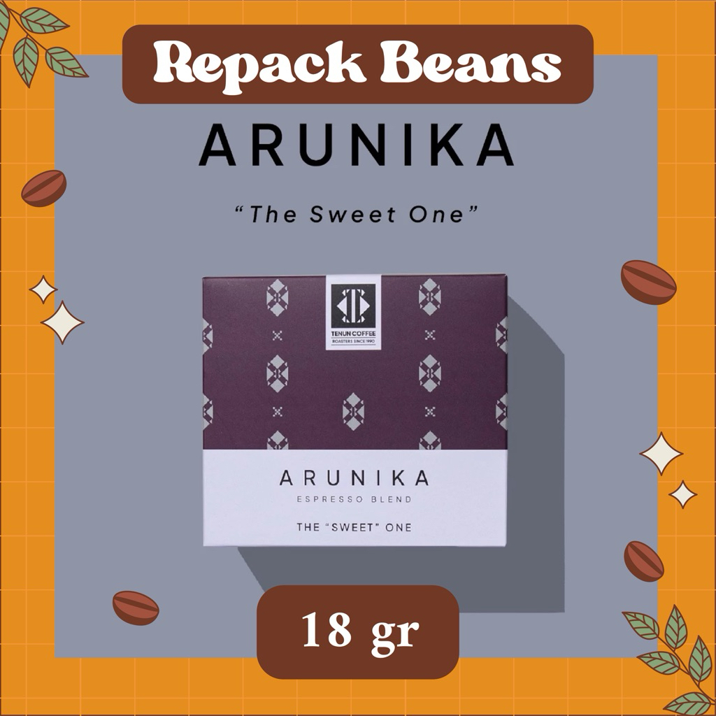 

[REPACK BEANS 18gr] ARUNIKA by TENUN COFFEE ROASTERS