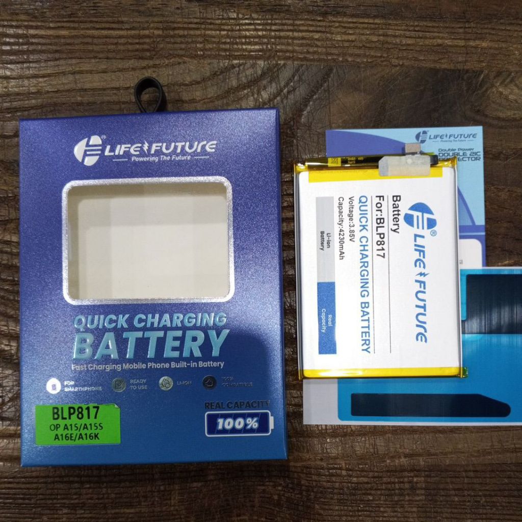 BATRE LF OPPO A15 / A15S / BLP817 DOUBLE POWER