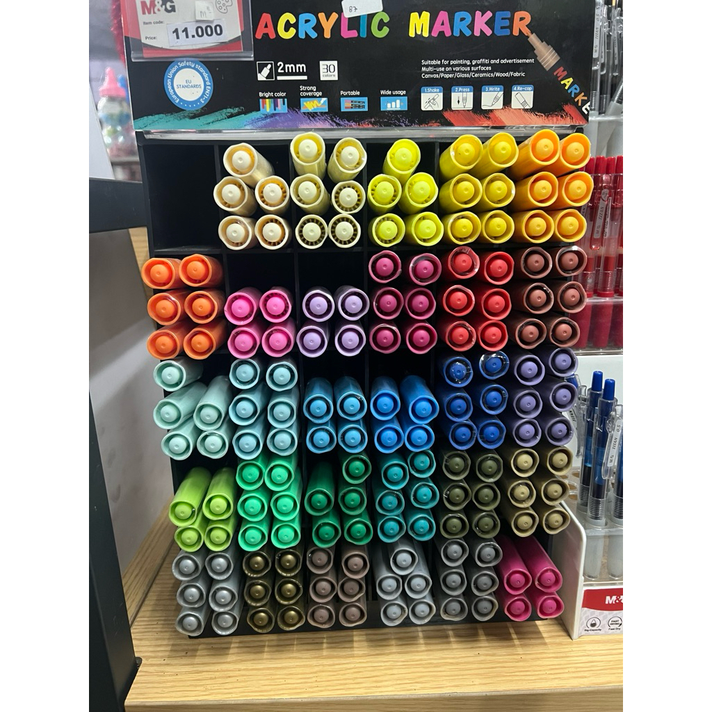 

Acrylic Marker / Spidol Acrylic M&G