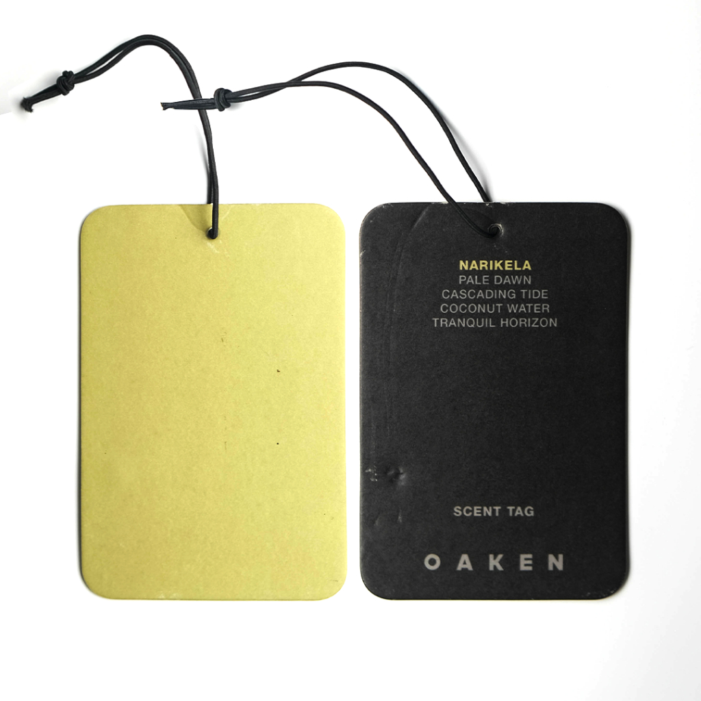 OAKEN LAB - Scent Tag - Narikela