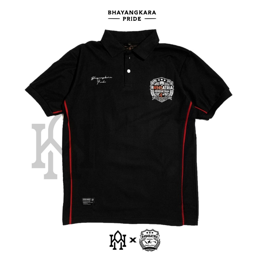 POLOSHIRT 4TH ANNIVERSARY R4945ATRIA || KAOS POLO RAGASATRIA 4549