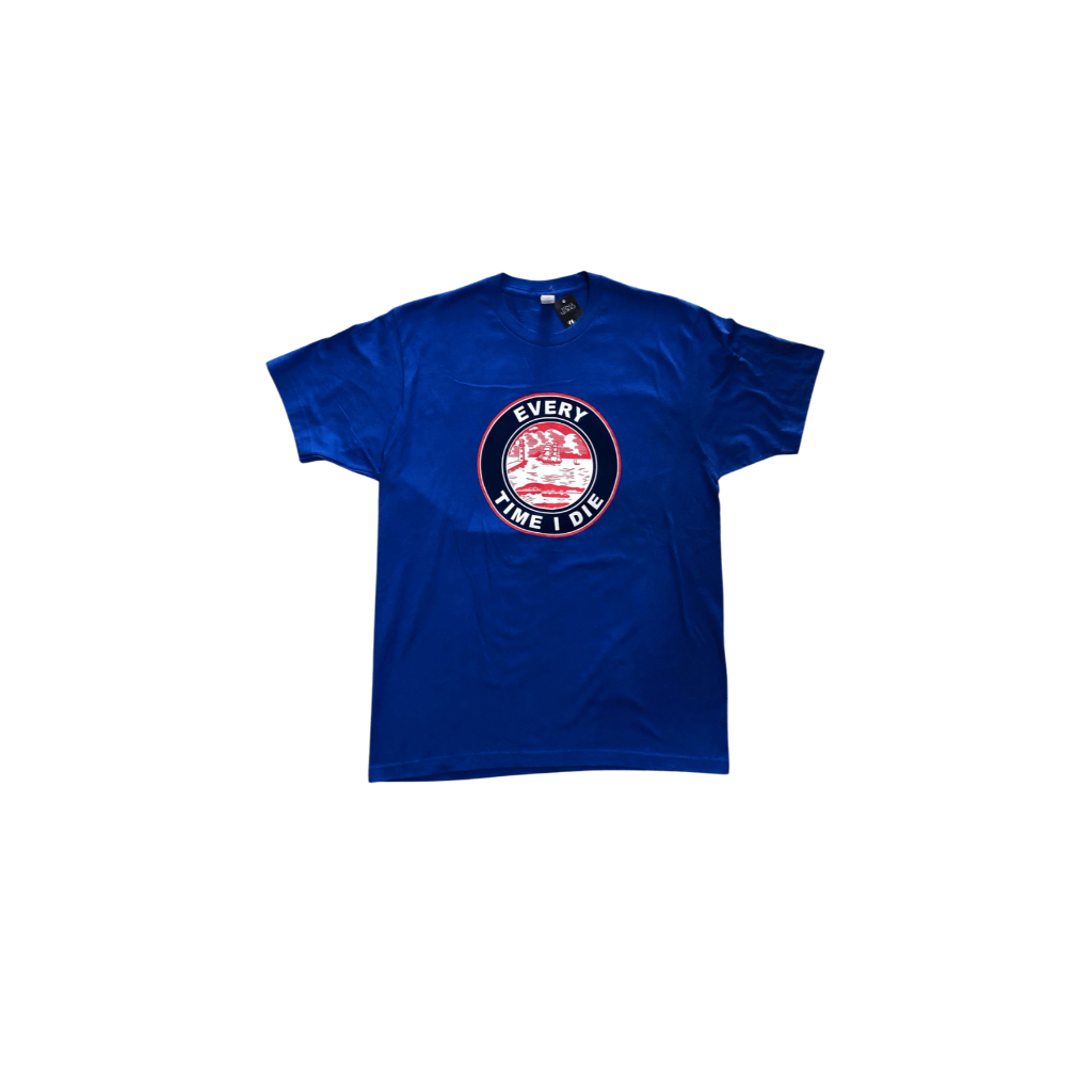 Kaos Band Every Time I Die Tee Buffalo Hardcore Tshirt Royal Blue