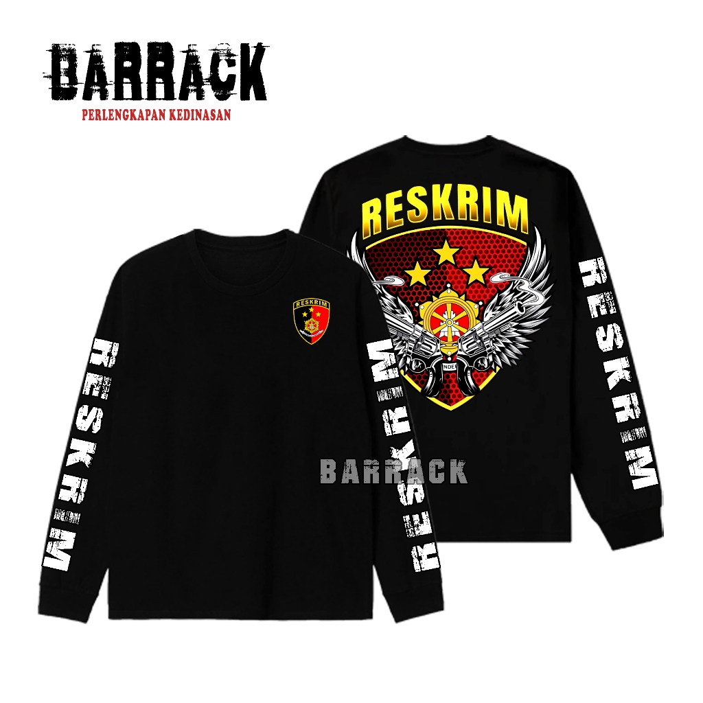 KAOS RESKRIM / RESKRIM BARESKRIM / TANGAN PENDEK / TANGAN PENDEK