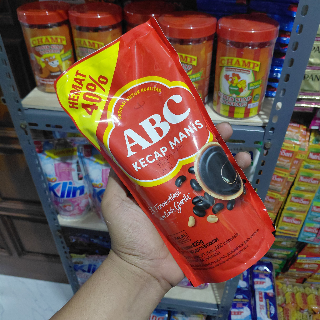 

Jual Kecap ABC Kemasan Refill 825g Harga Murah!!