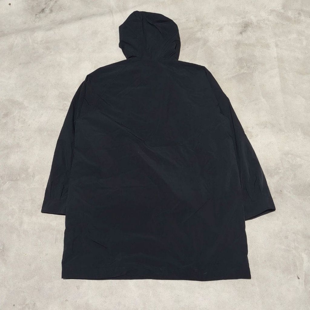 Jaket windbreaker parka pria uniqlo jumbo xxl hitam