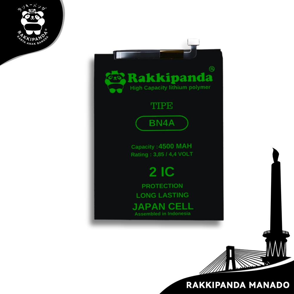 RakkiPanda Baterai HP BN4A Redmi Note 7 / Redmi Note 7 Pro