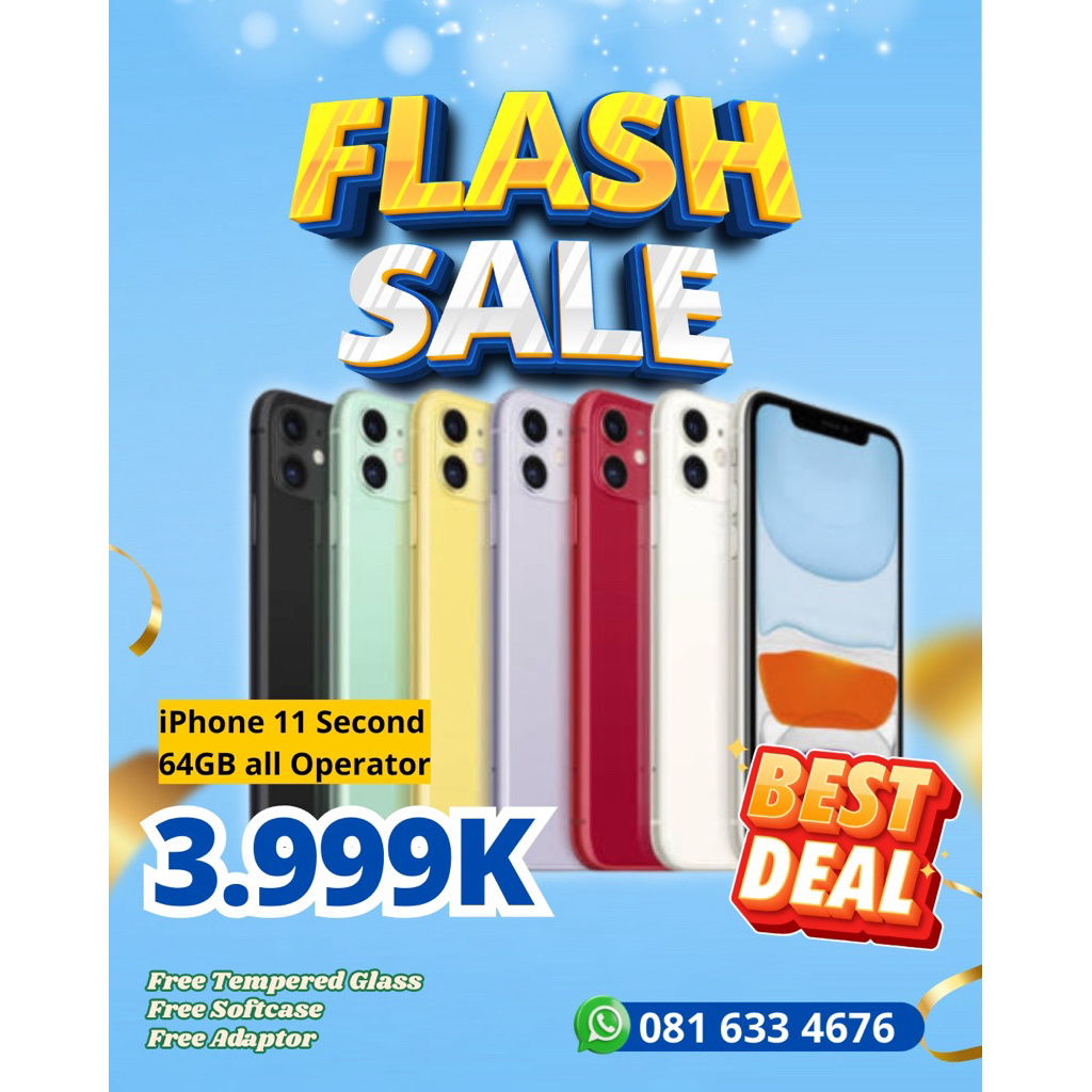 iPhone 11 64GB International secon/Bekas