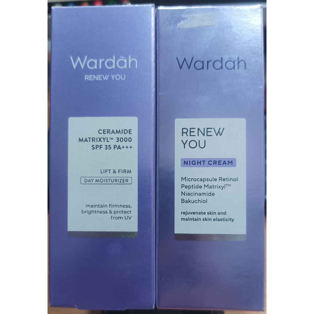 Wardah Reneyou Anti aging day cream-night cream 15g-wardah day cream -night cream