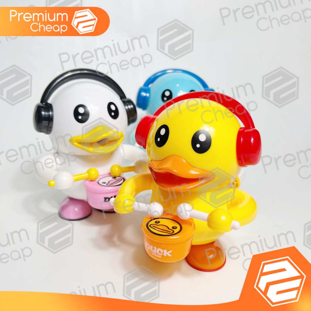 

[1 PCS] Serutan Bebek Duck Drum Pukul Otomatis Rautan Pensil