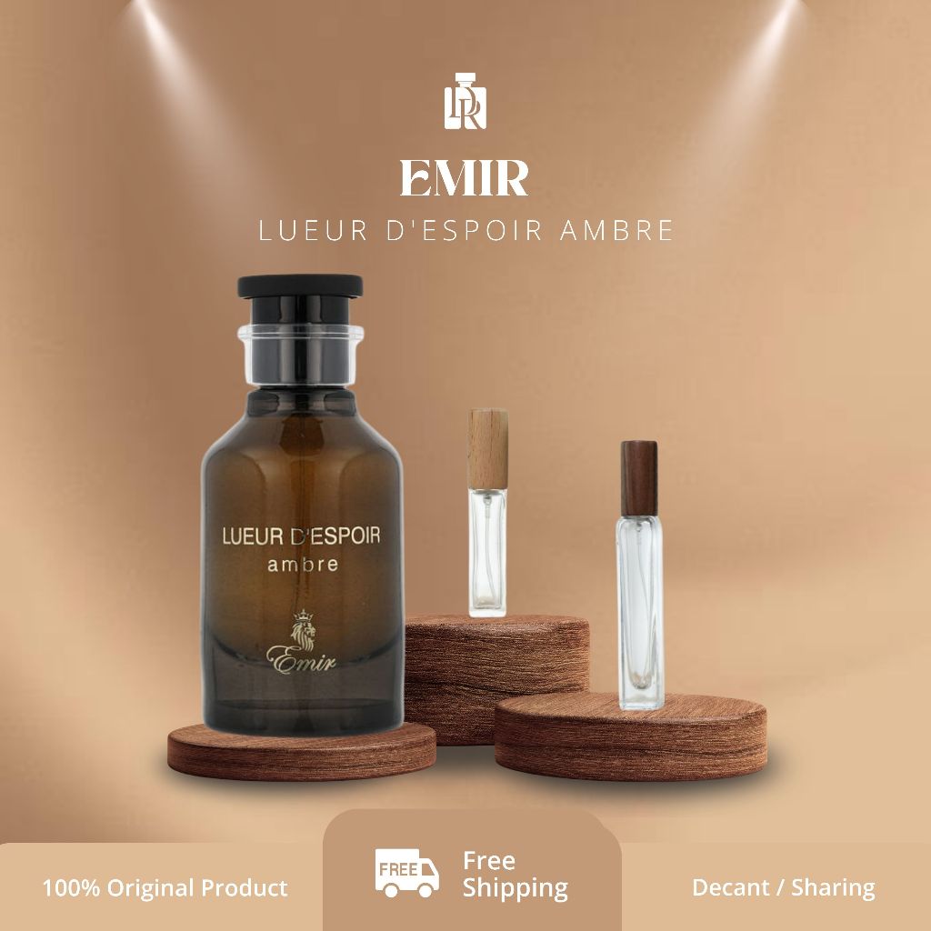 Decant Emir Lueur D'Espoir Ambre for Unisex