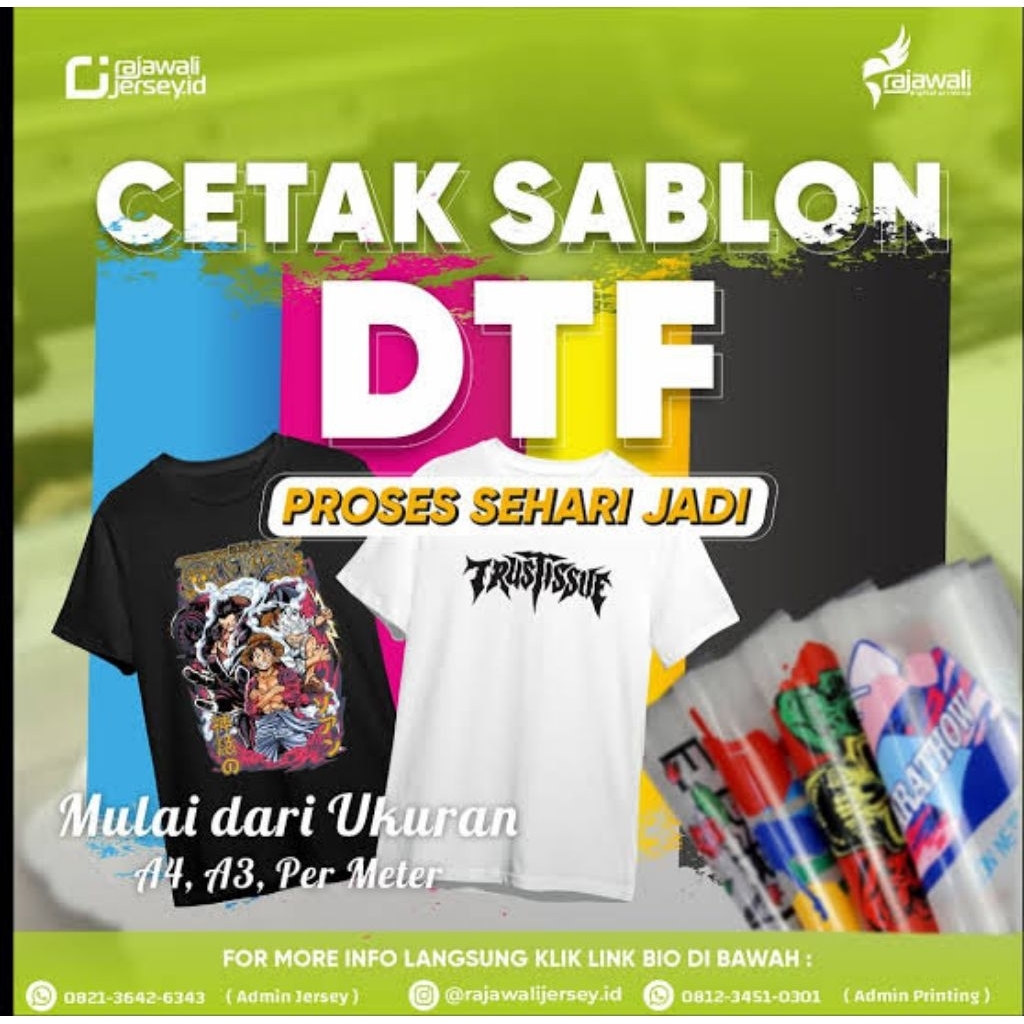 

Sticker salon DTF CUSTOM 50 CM Bebas reques